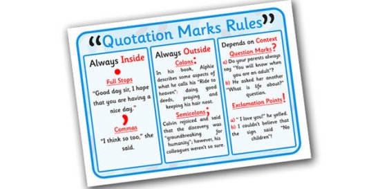 Quotation Rules